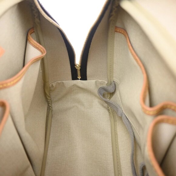 LOUIS VUITTON LV Logo Deauville Hand Bag Monogram Leather Brown 398-082825 - Picture 13 of 16